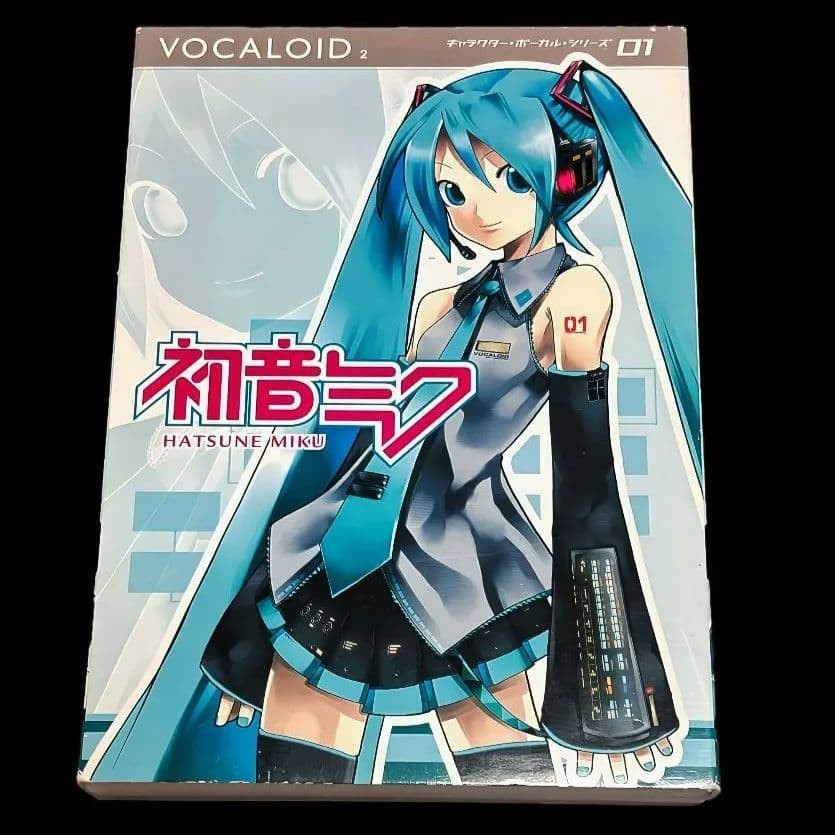 Crypton Future Media Vocaloid2 Hatsune Miku Vocaloid Graphics DAW Used