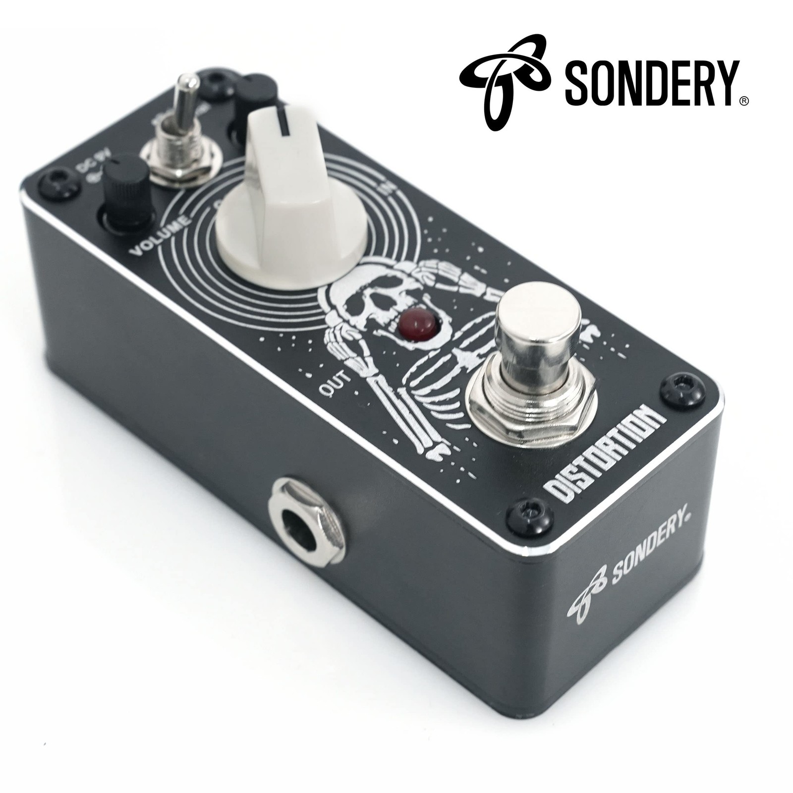 Sondery Distortion Pedal with 2 Effects of Bright and Normal,