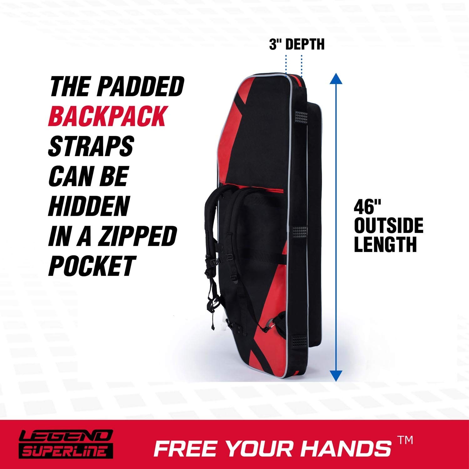 Superline Soft Bow Case for Compound Bow - Thick Padded Compound Bow Case wit...