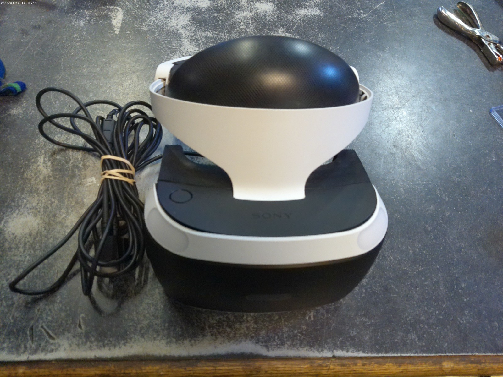 Sony PS VR PSVR PlayStation PS4 Console Set Headset Tested Working READ!
