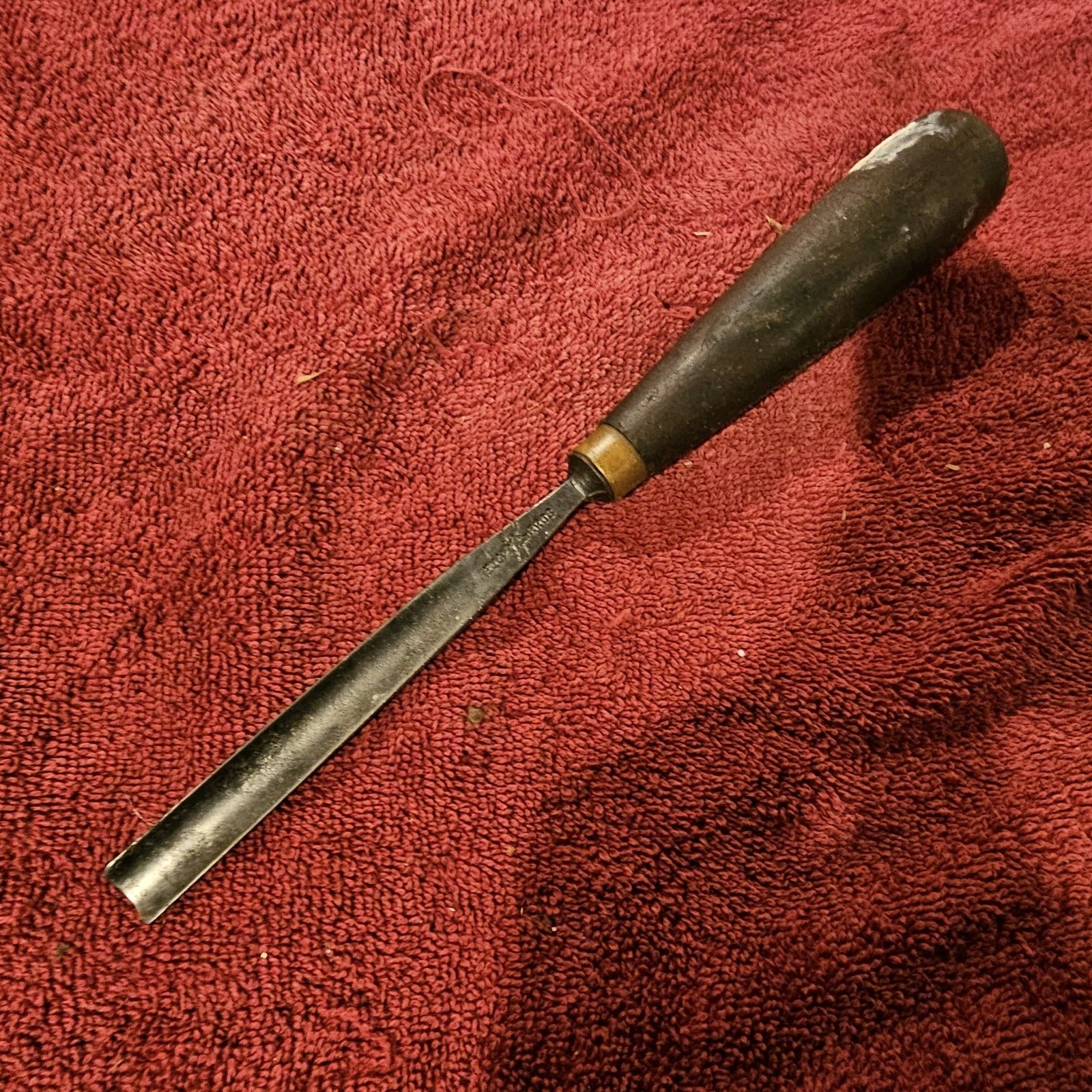 Vintage Buck Bros 1/2"  Carving Gouge, #7 Sweep
