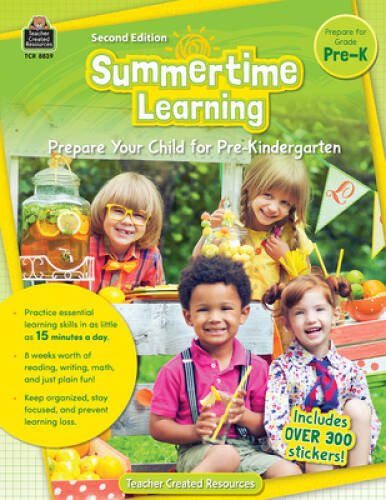 Summertime Learning PreK - Paperback - VERY GOOD