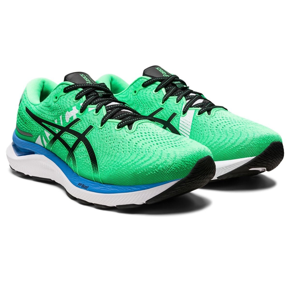 Asics Gel Cumulus Ekiden 24 Mens Road Running Shoes Size 13 Green/Blue Med/D