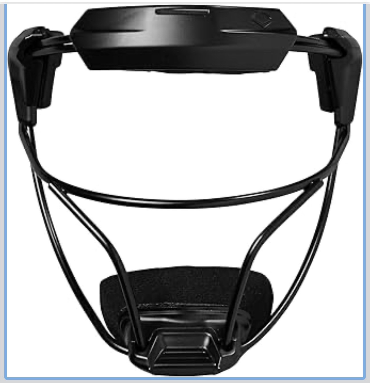 EvoShield Fastpitch Defender's Facemasks Adult and Youth Sizes (Black)