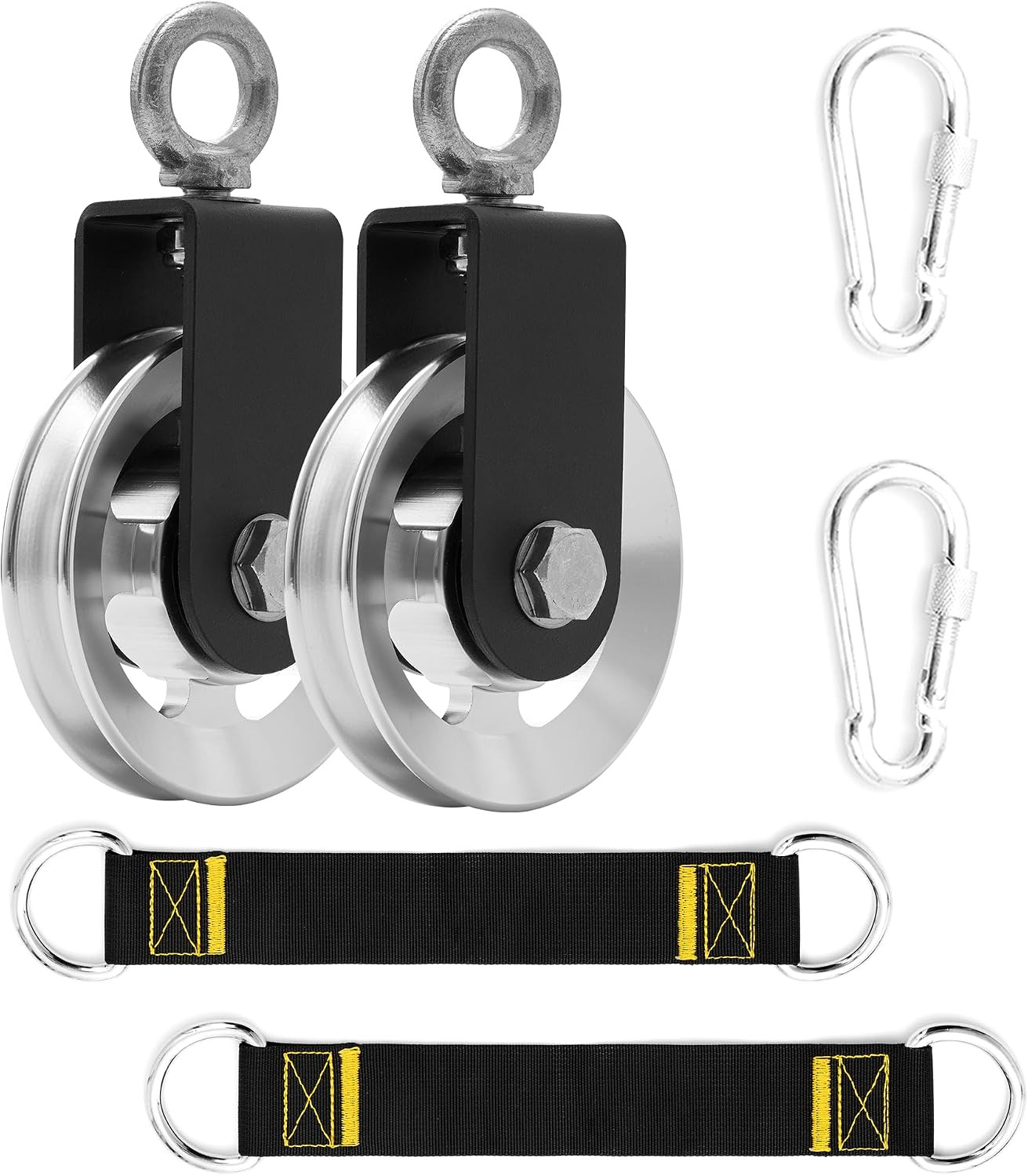 90Mm Aluminum Alloy Cable Pulley Wheel for Home Gym Lat Pulldown System | Heavy-