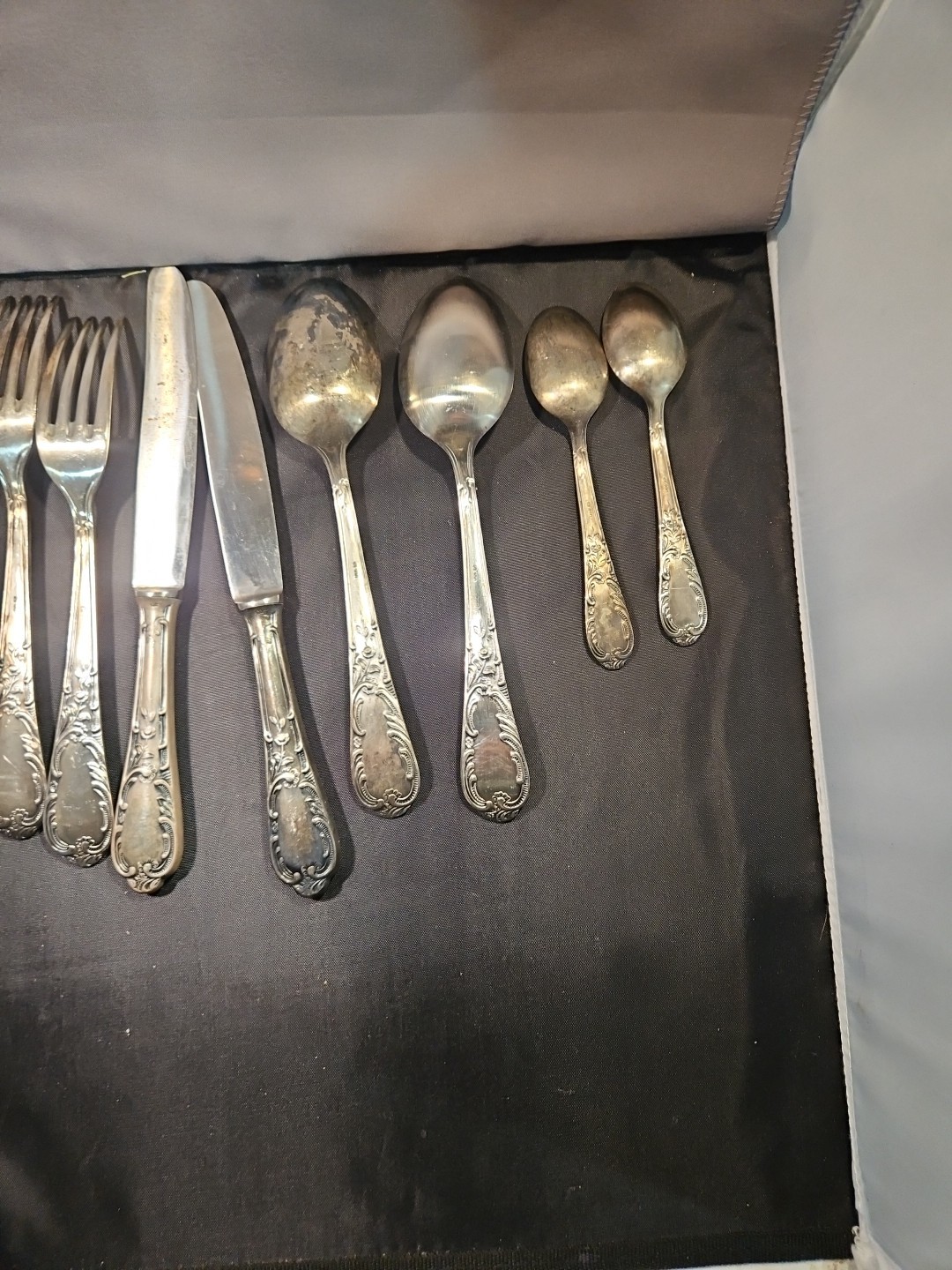 10 Pcs Rostfrei Solingen 100 Plate Silverware Set