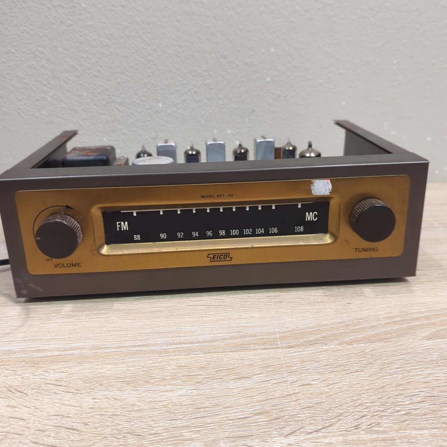 Eico HFT-90 Vacuum Tube FM Tuner - FOR PARTS