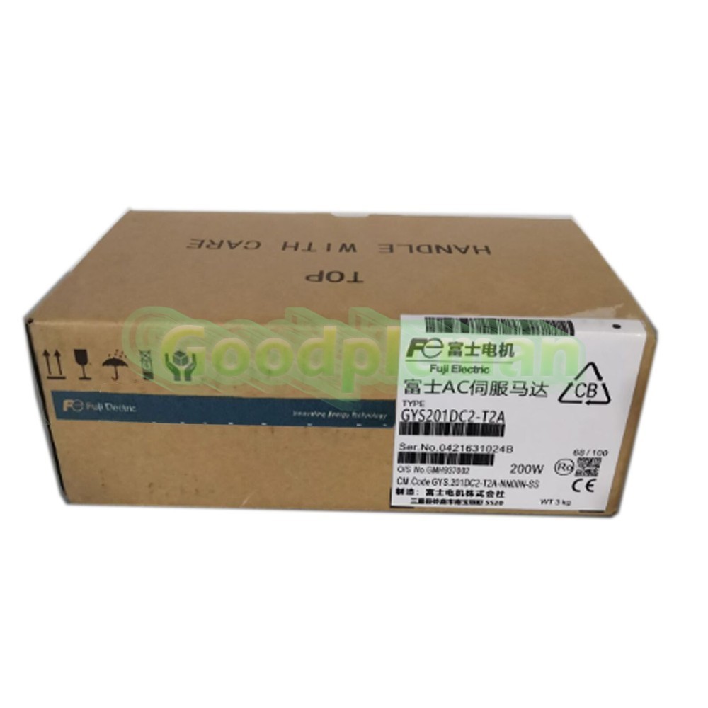 New In Box FUJI GYS201DC2-T2A Servo Motor
