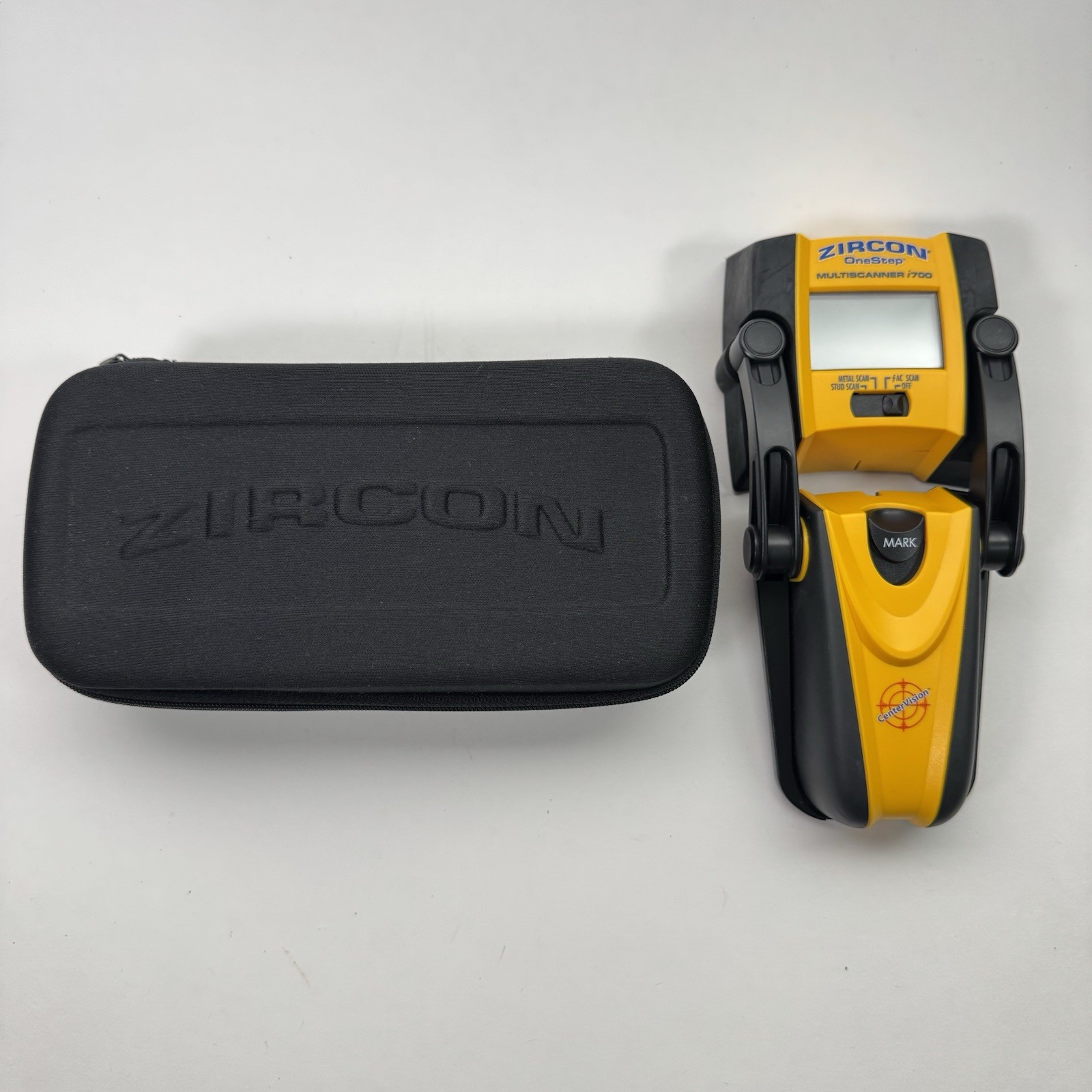 Zircon OneStep MultiScanner i700 Stud Finder Metal AC Detector Tested Works