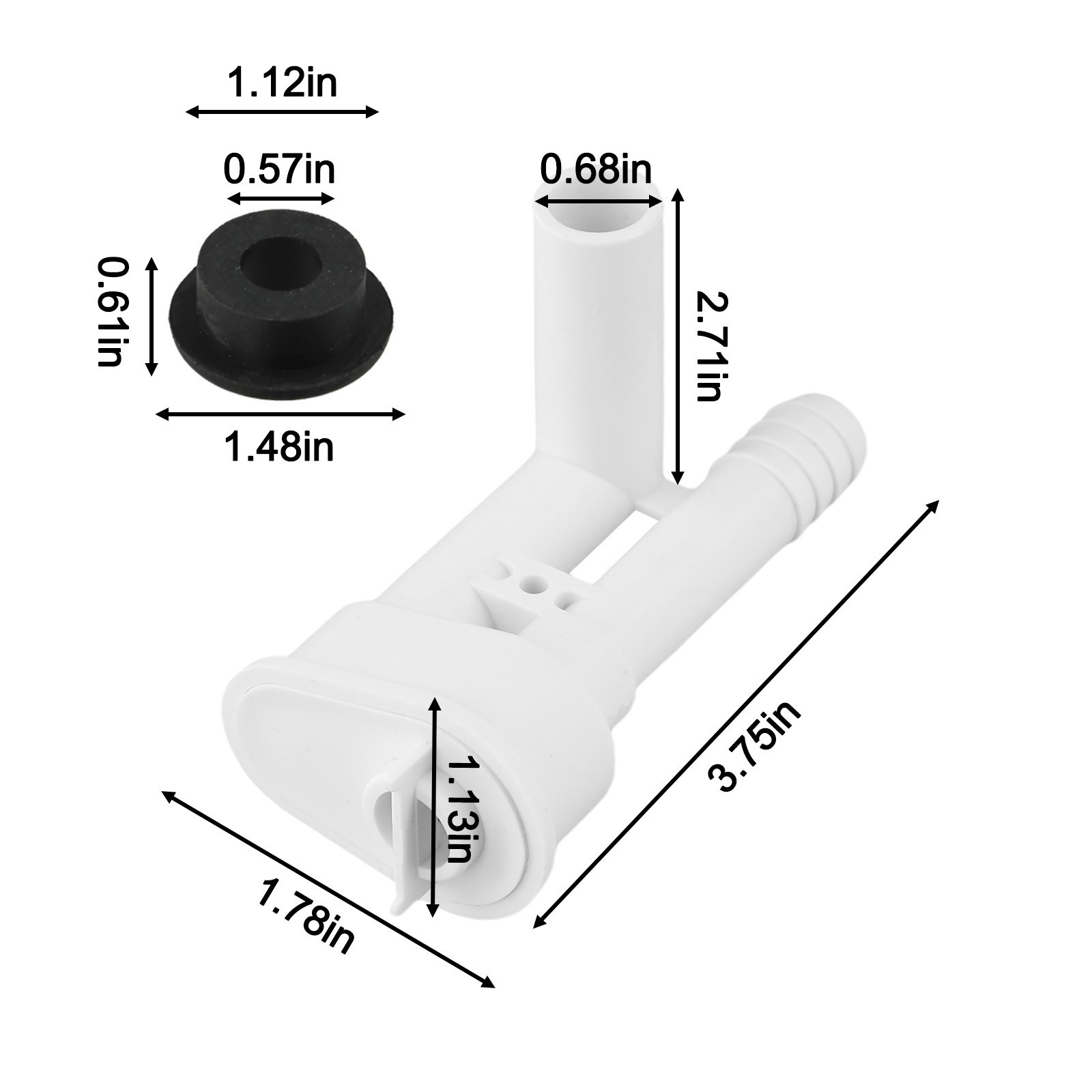 Effortless Maintenance with For Dometic For Sealand Toilet Vacuum Breakers