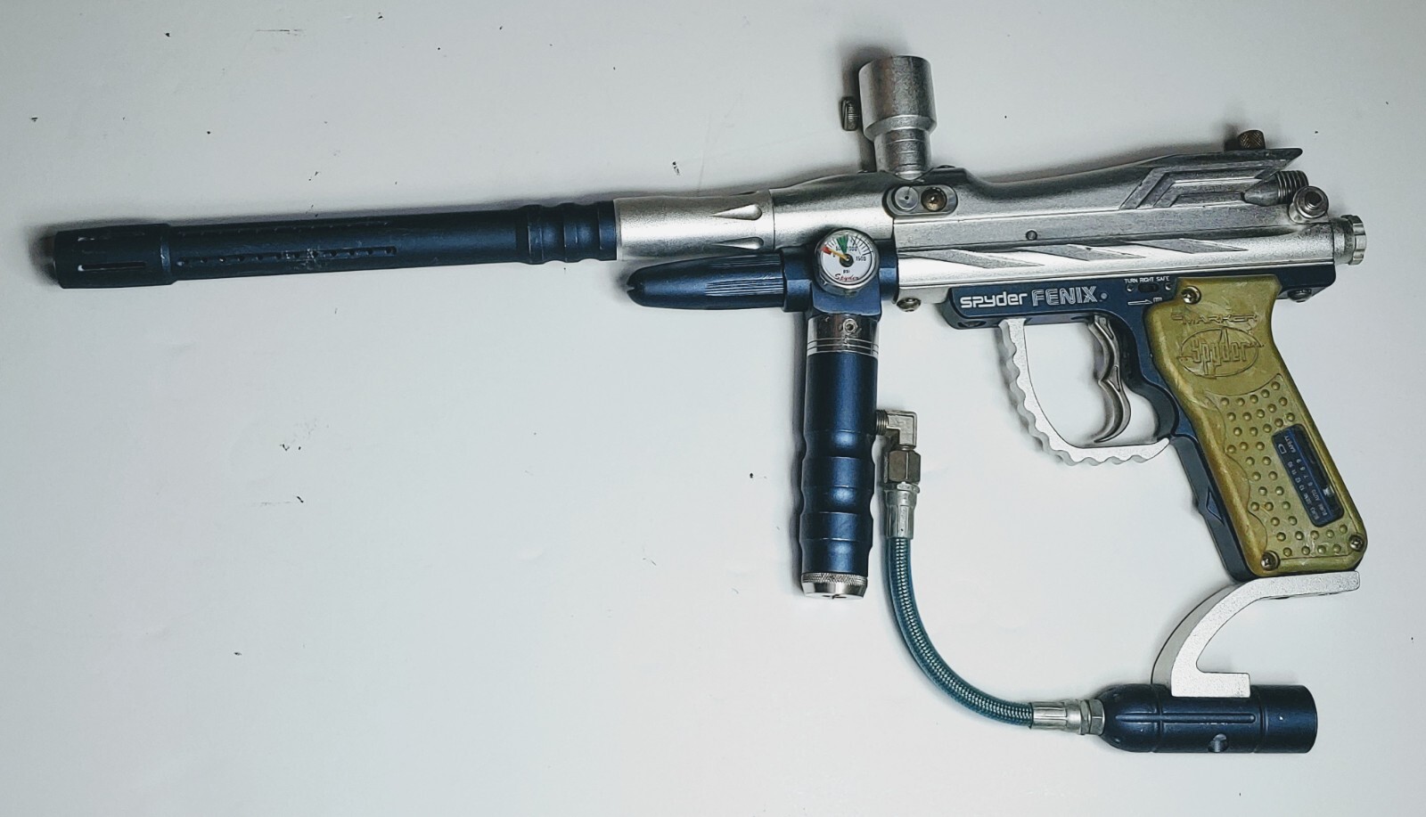 Spyder FENIX Paintball Gun fast, burst, rapid fire. Airsoft gun only E marker