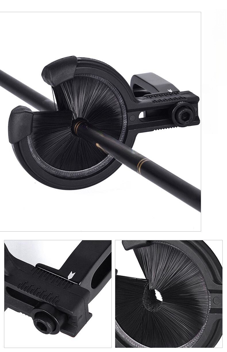 Archery Adjustable Brush Arrow Neat Rest Right & Left Hand Compound Recurve Bow