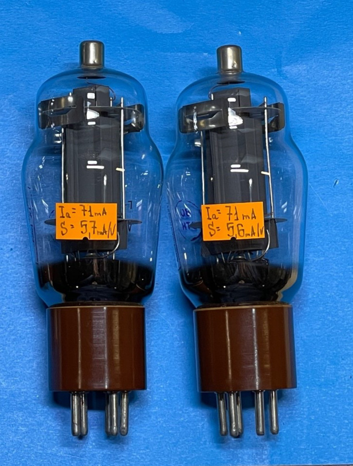 Matched Pair – G-807 / Г-807 Beam Power Tubes / NOS / 807 Equivalent / USA STOCK