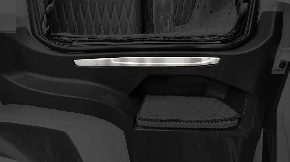 Door Threshold Edge Stainless Steel decors for Scania R S 2017+ NextGen Trucks