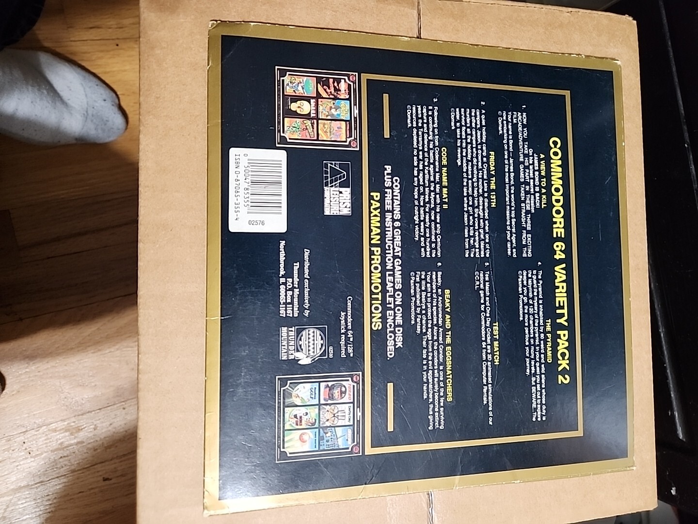 Paxman Promotions Variety Pack 2 Commodore 64 C64 Program 5.25" CIB