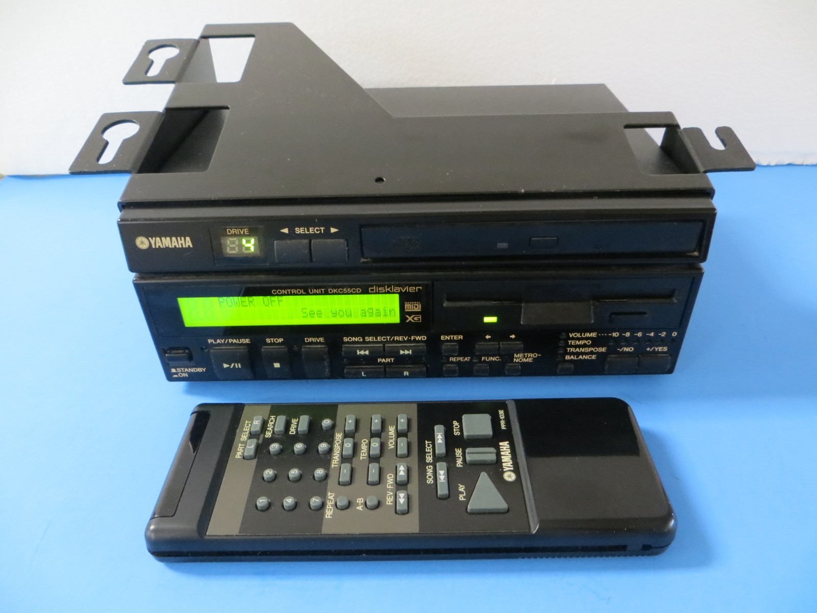 Yamaha Disklavier DKC55CD Control Module With Remote & Mounting Bracket Mark III
