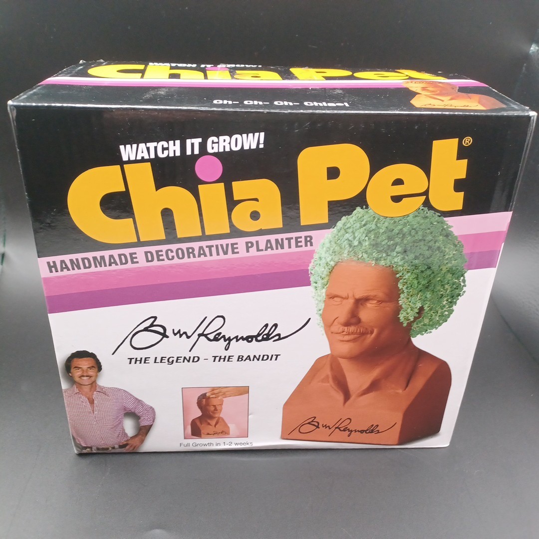 Chia Pet Burt Reynolds The Legend The Bandit