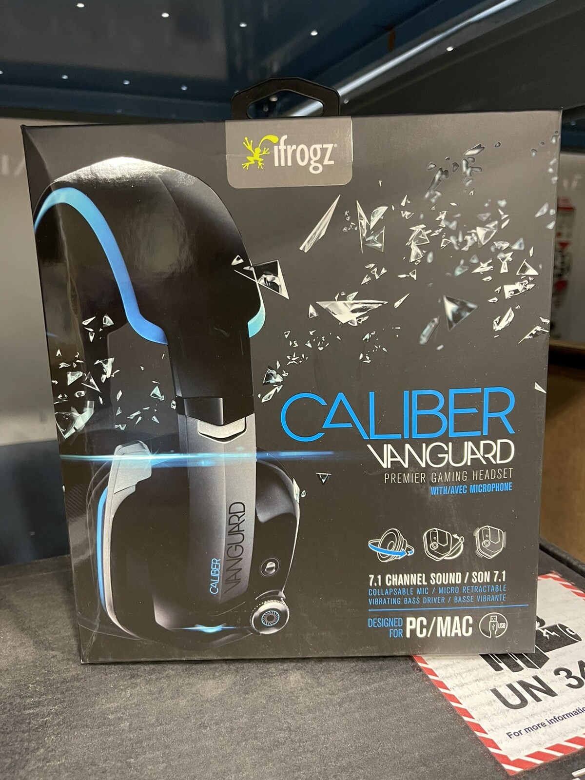 iFrogz Caliber Vanguard Gaming Premium Headset Headphones - NIB!! - SHIPS FREE!!