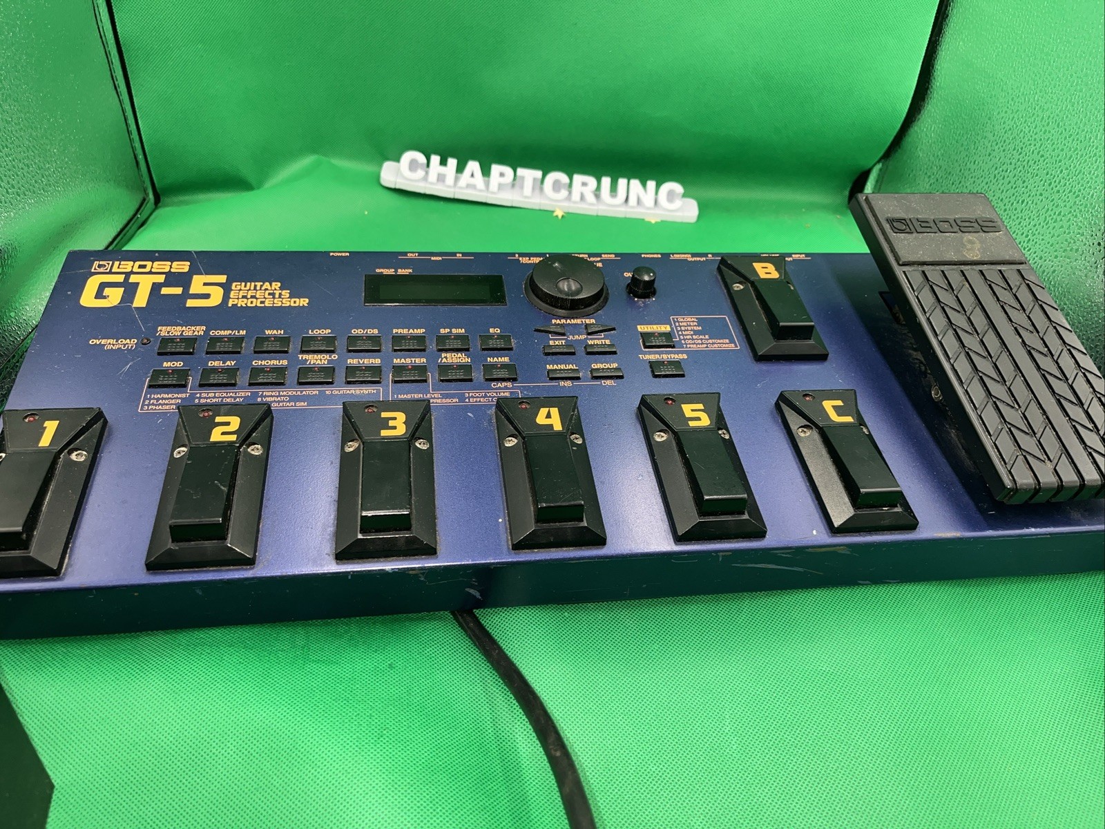 Boss GT-5 Multi-Effects Guitar Processor Pedal - Used, Tested