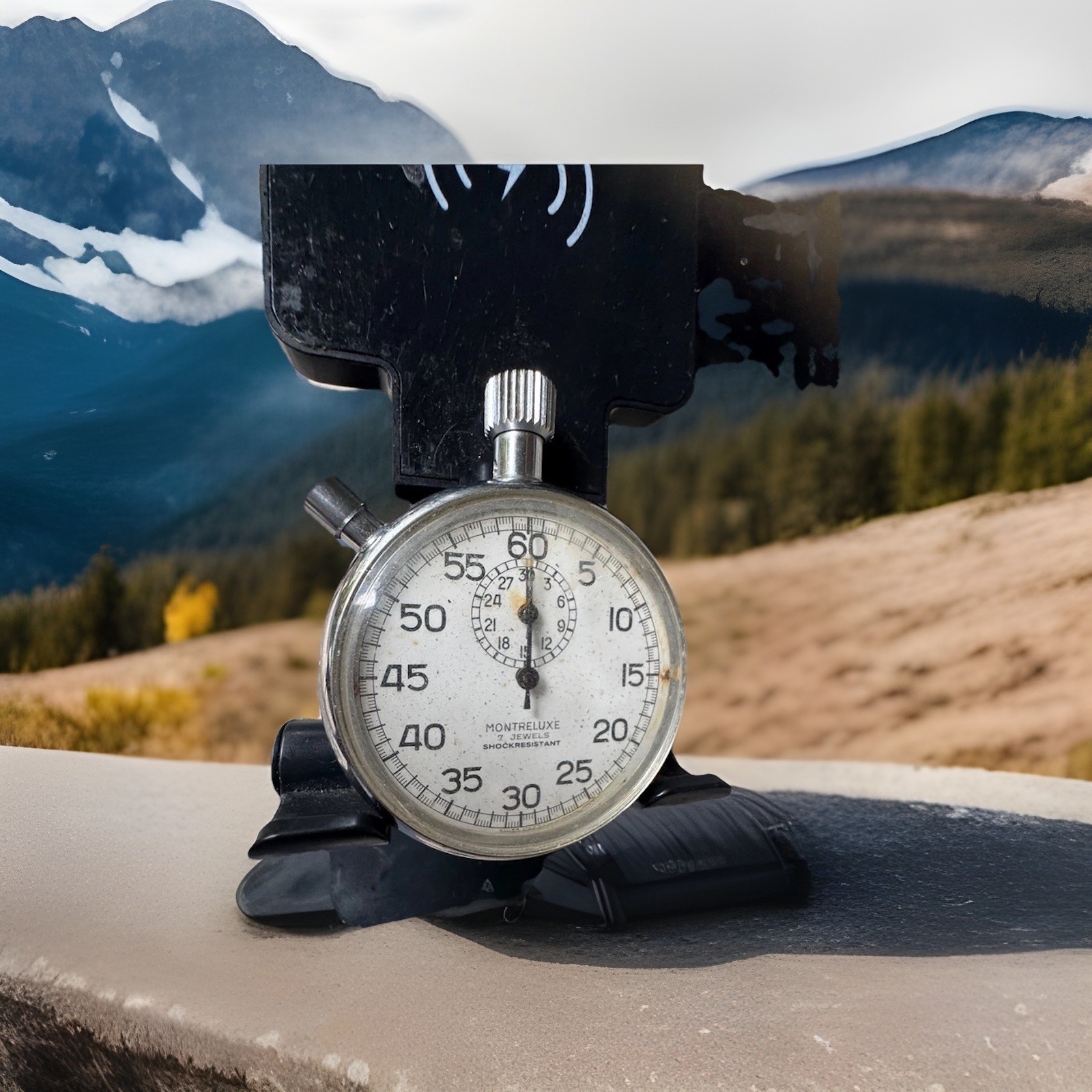 MontreLuxe Mechanical Stopwatch