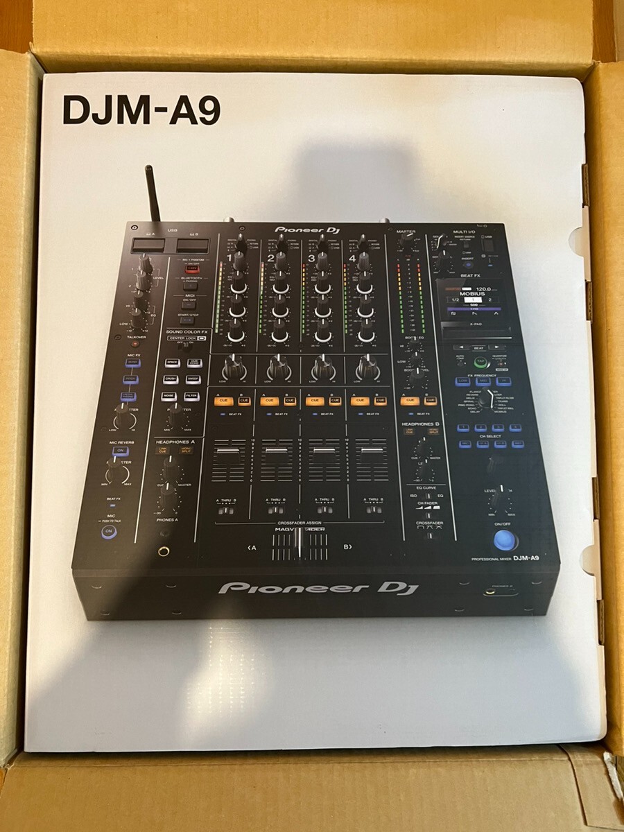 Pioneer DJ DJM-A9 4ch Next-generation professional DJ mixer