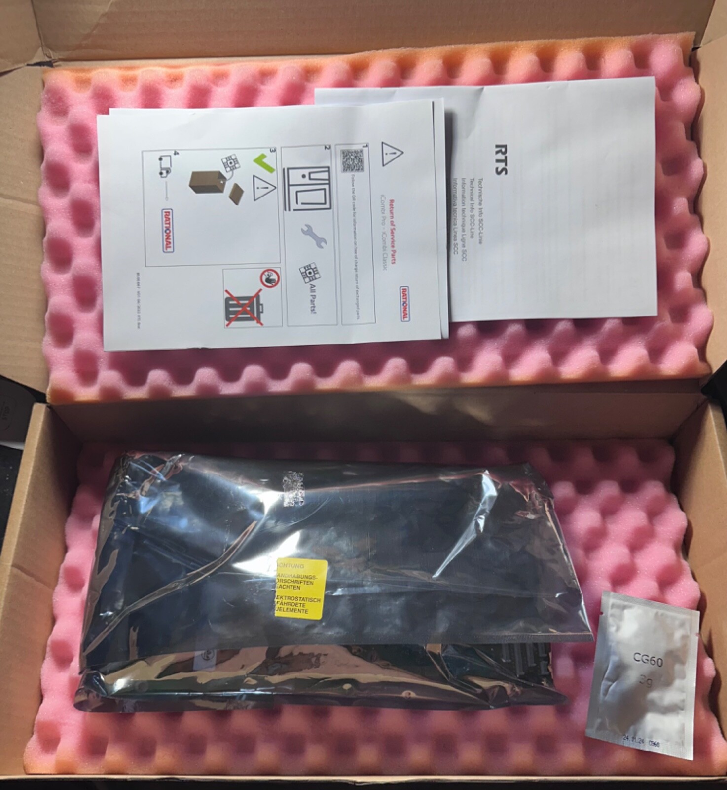 Rational 42.00.260P Genuine OEM CONTROL PCB