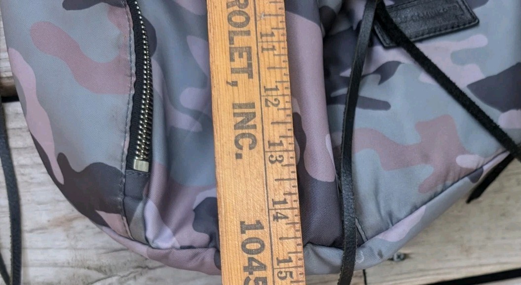 Rebecca Minkoff Julian Nylon Backpack Camo EUC