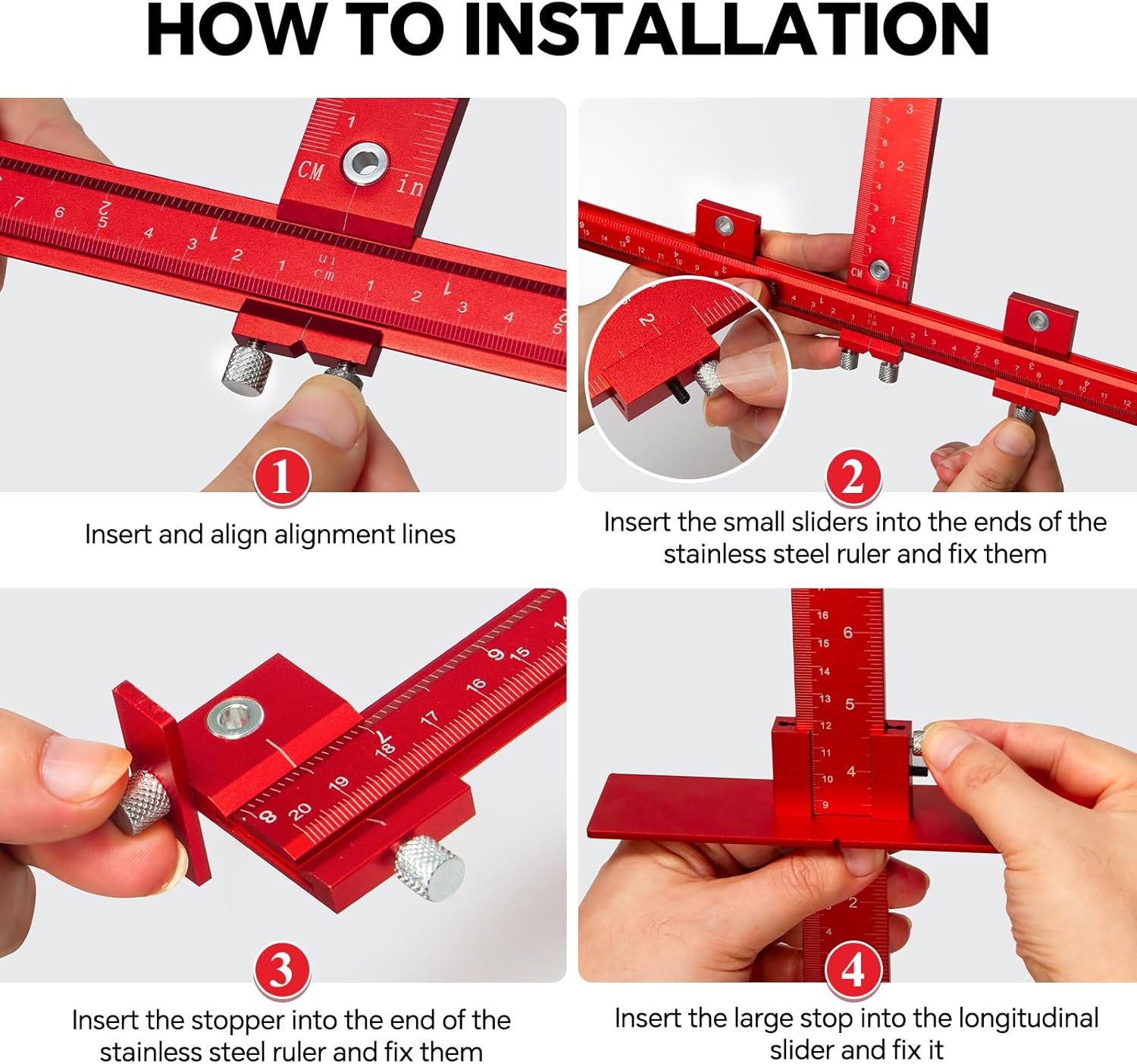 Aluminum Cabinet Hardware Jig Tool Handles Pulls Knobs Automatic Center Punch Te