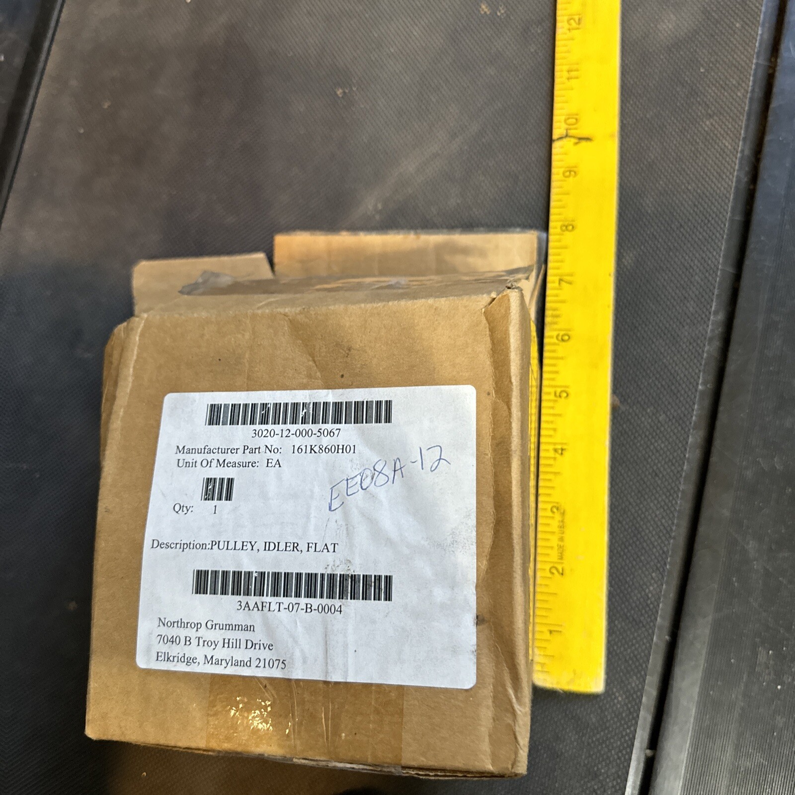 161K860H01 Flat Idler Pulley, 3020-12-000-5067 - Free Shipping