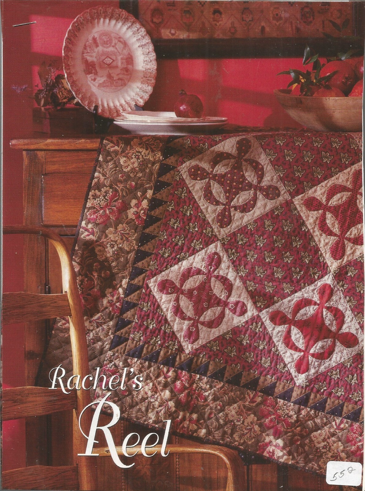 B0267 RACHEL'S REEL  QUILT PATTERN/INSTRUCTIONS