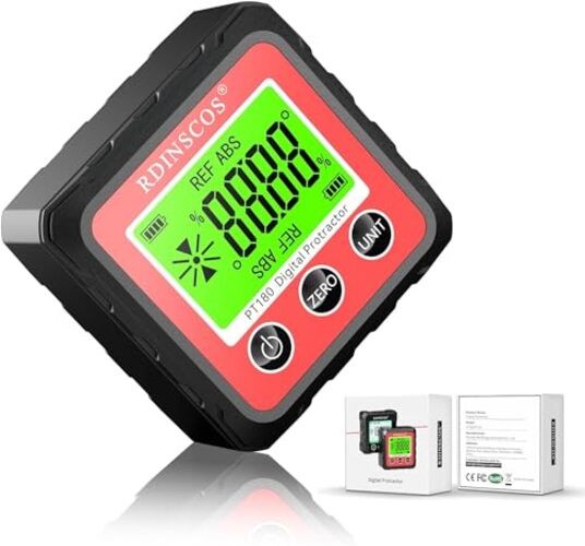 Digital Angle Finder Magnetic Table Saw Digital Angle Gauge - 4 PT180/PT183