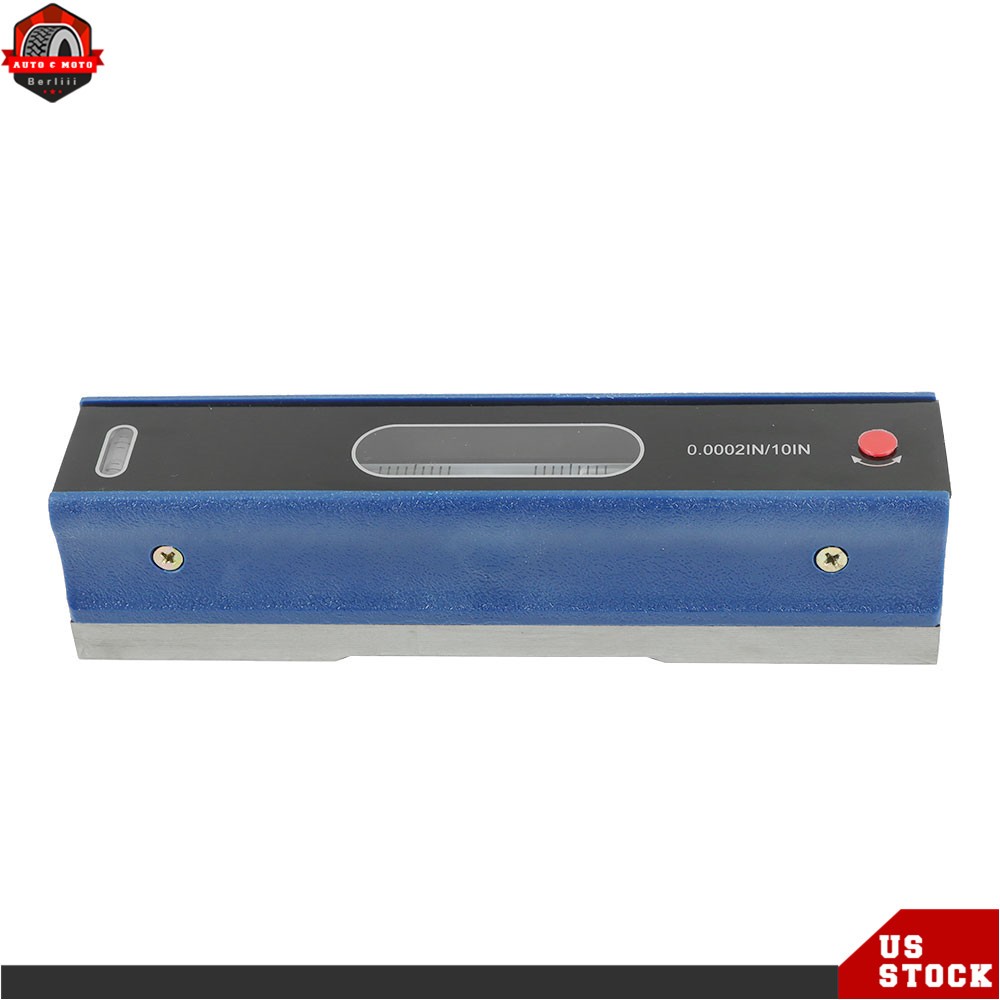 MASTER PRECISION LEVEL 8" FOR MACHINIST TOOL 0.0002''/10''