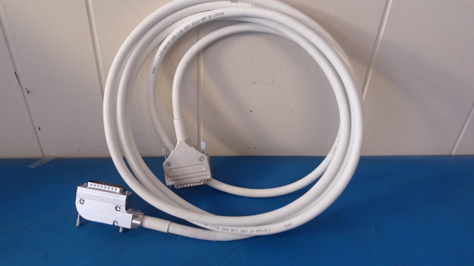 Nihon Kohden CBL553 NKV-550 Ventilator 2nd GUI Shielded Cable 12ft