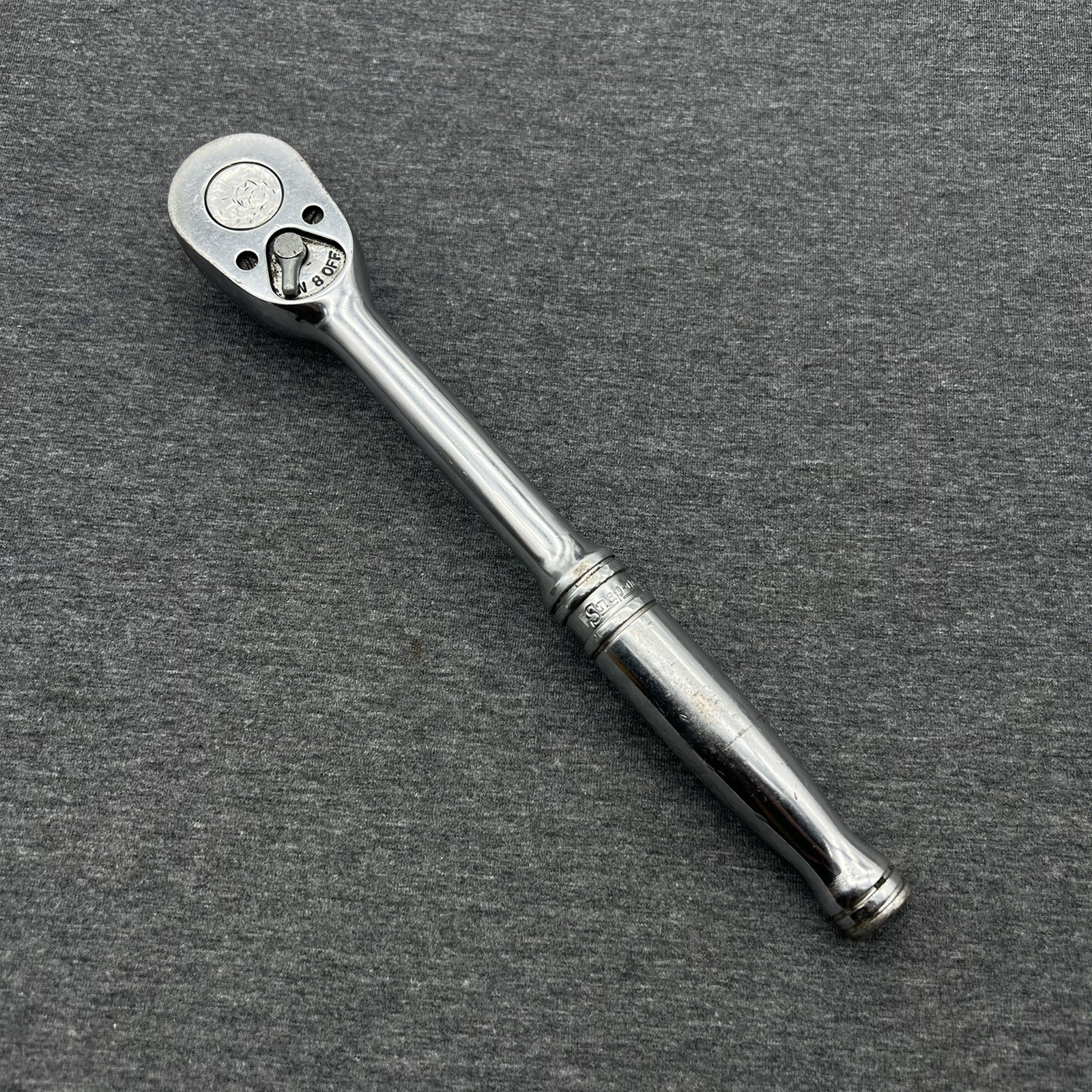 Vintage Snap-On Tools 1/2" Drive Ratchet Standard Handle SL710 USA