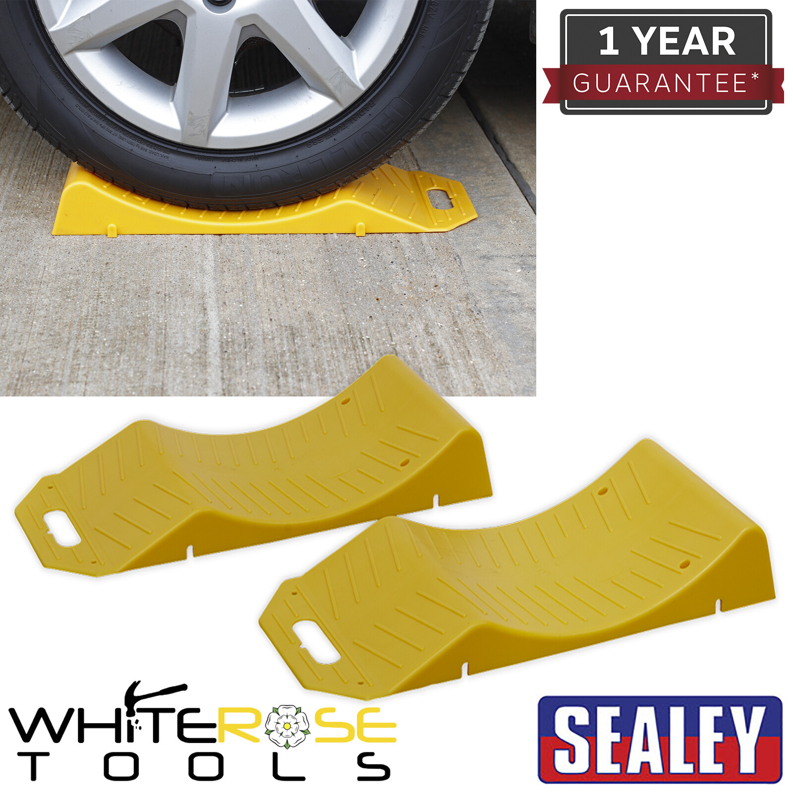 Sealey Tyre Savers - 2.5tonne Capacity per Ramp 5tonne Capacity per Pair