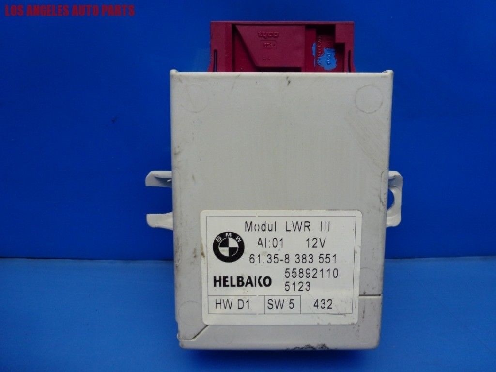 02-06 MINI COOPER S XENON HEADLIGHT AIM MODULE SENSOR OEM  61358383551