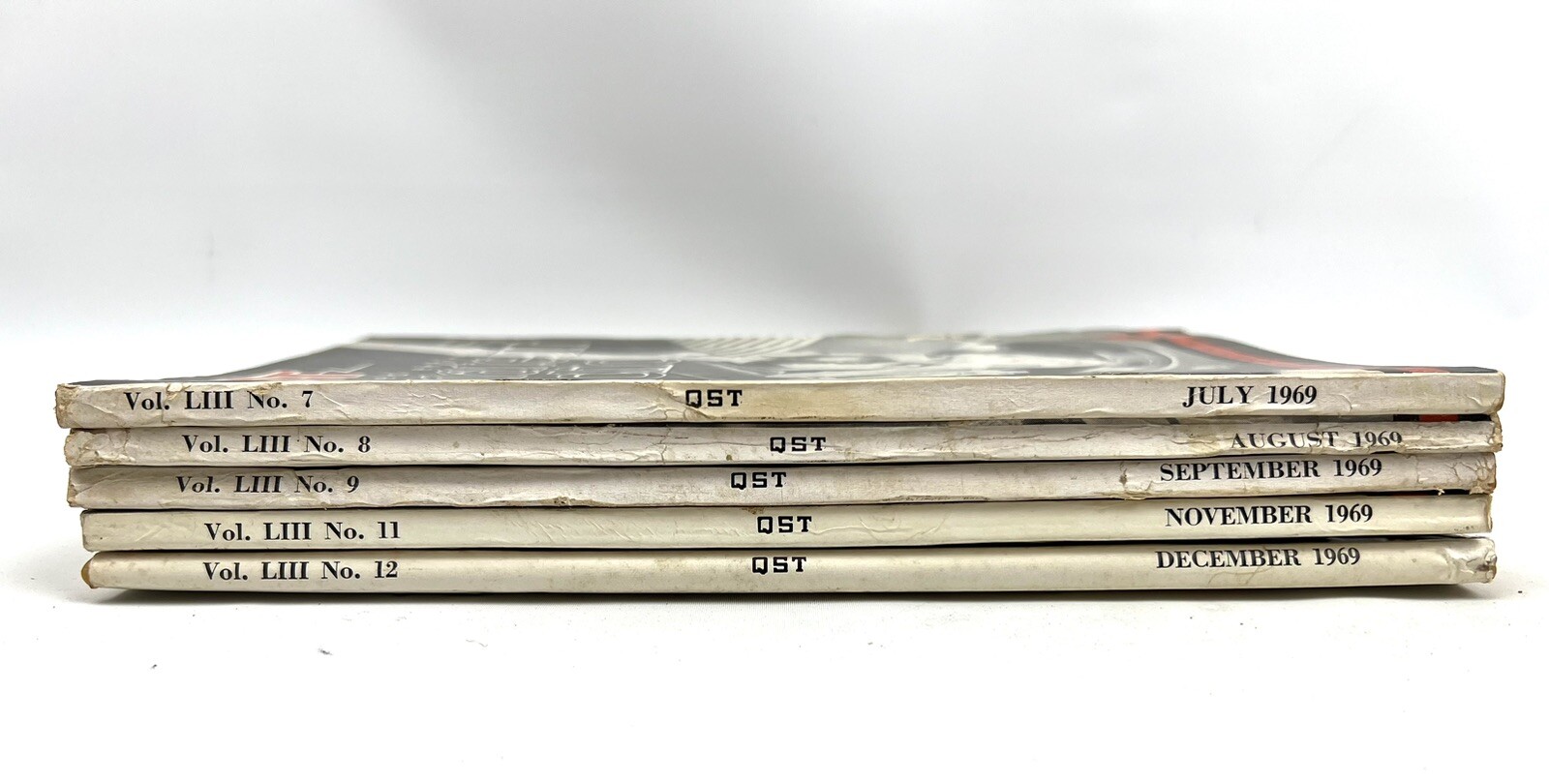 QST Magazine Devoted Entirely To Amateur Radio Lot Of 5 1969 Jul Aug Sep Nov Dec
