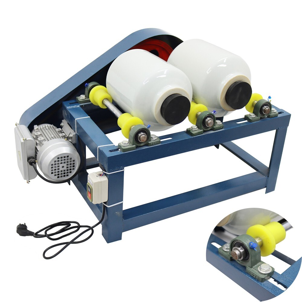 10L Ceramic Ball Mill Grinding for Inks Glazes Mineral Abrasive Machine Lab 220V