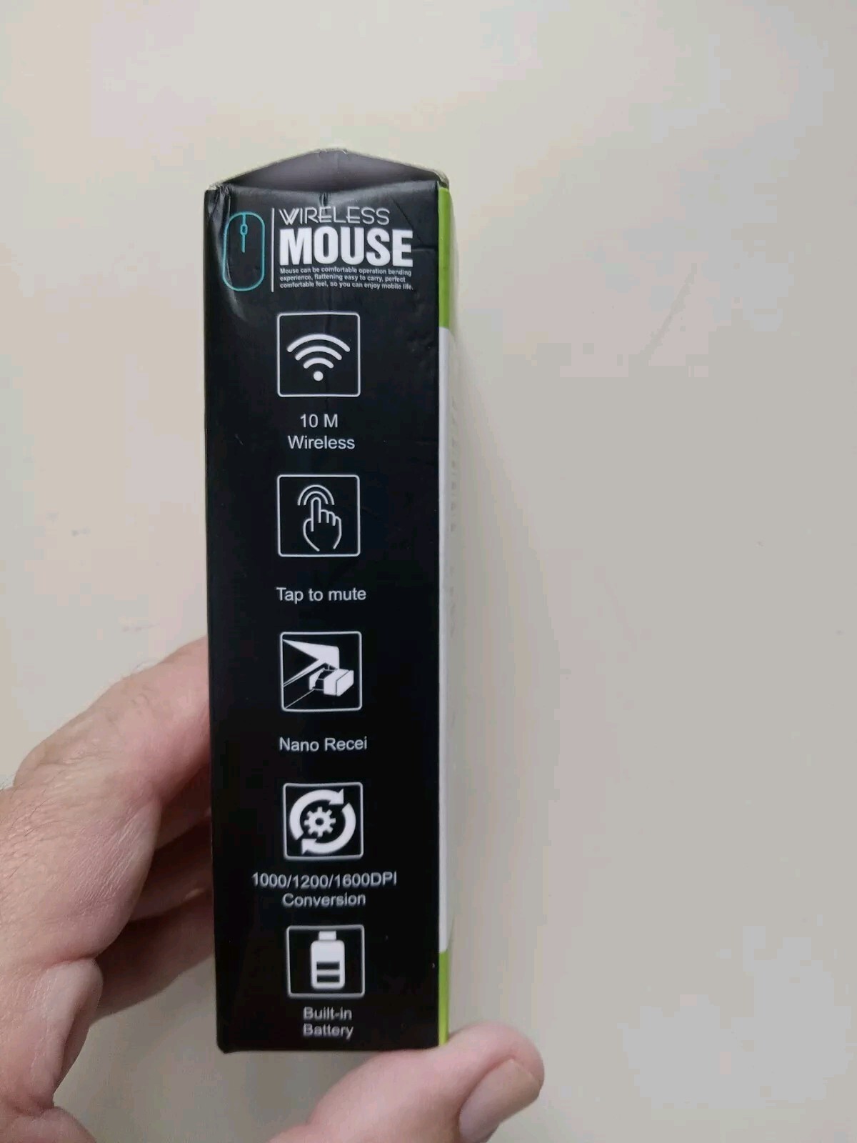 Halpilt 10m 1600DPI W2.4GHz Wireless Mouse
