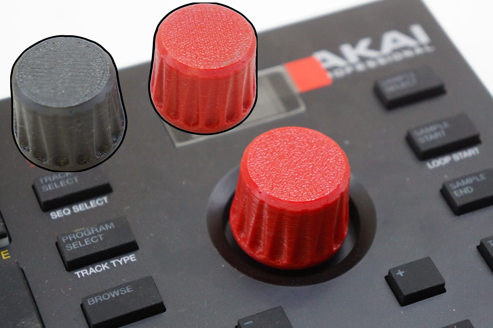 Replacement Main Selector Knob Dial for Akai Studio MIDI