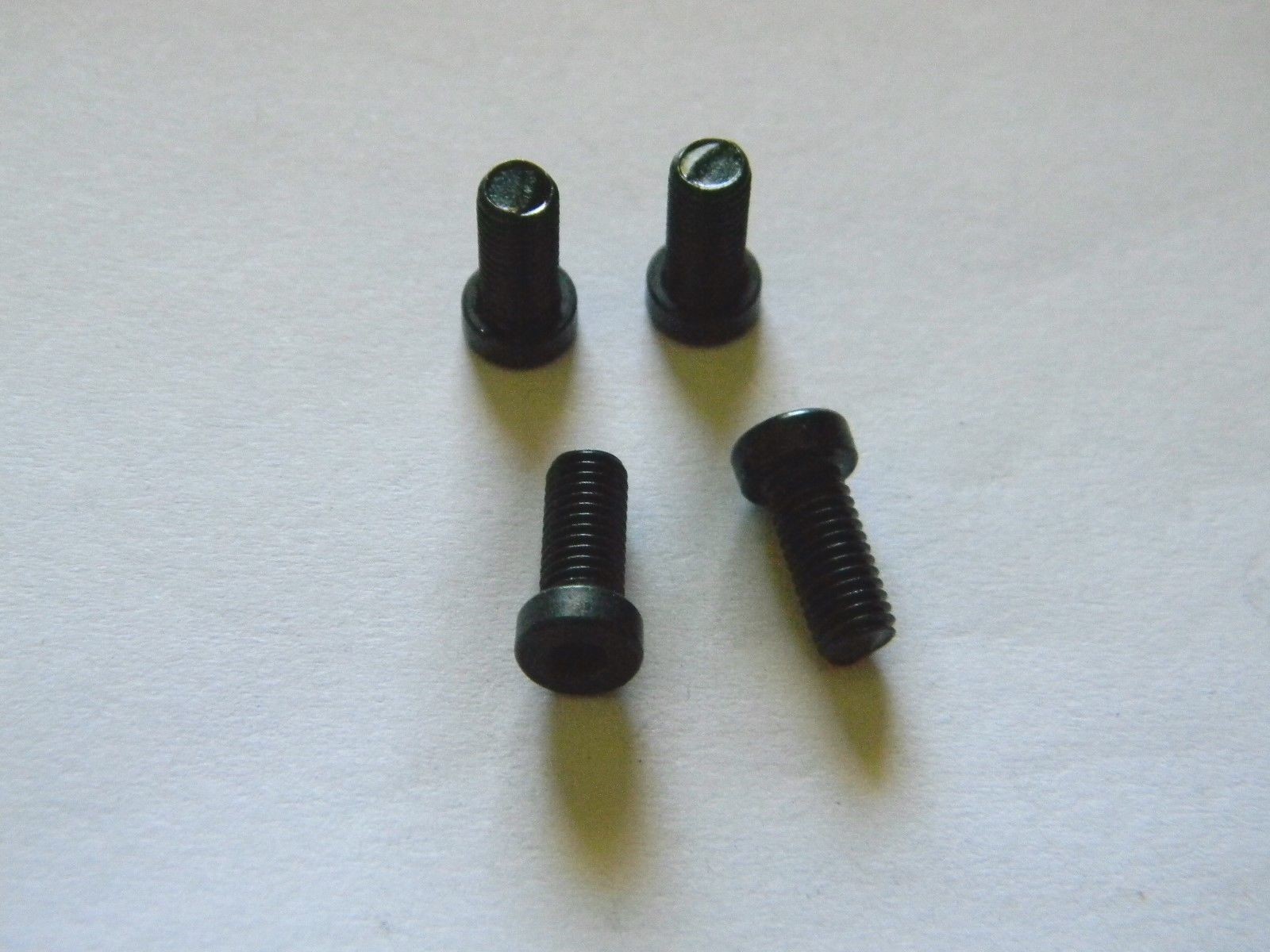 Gun Screws- Blued Hex Wrench Fillister Head 8-40 X 3/8" (4)