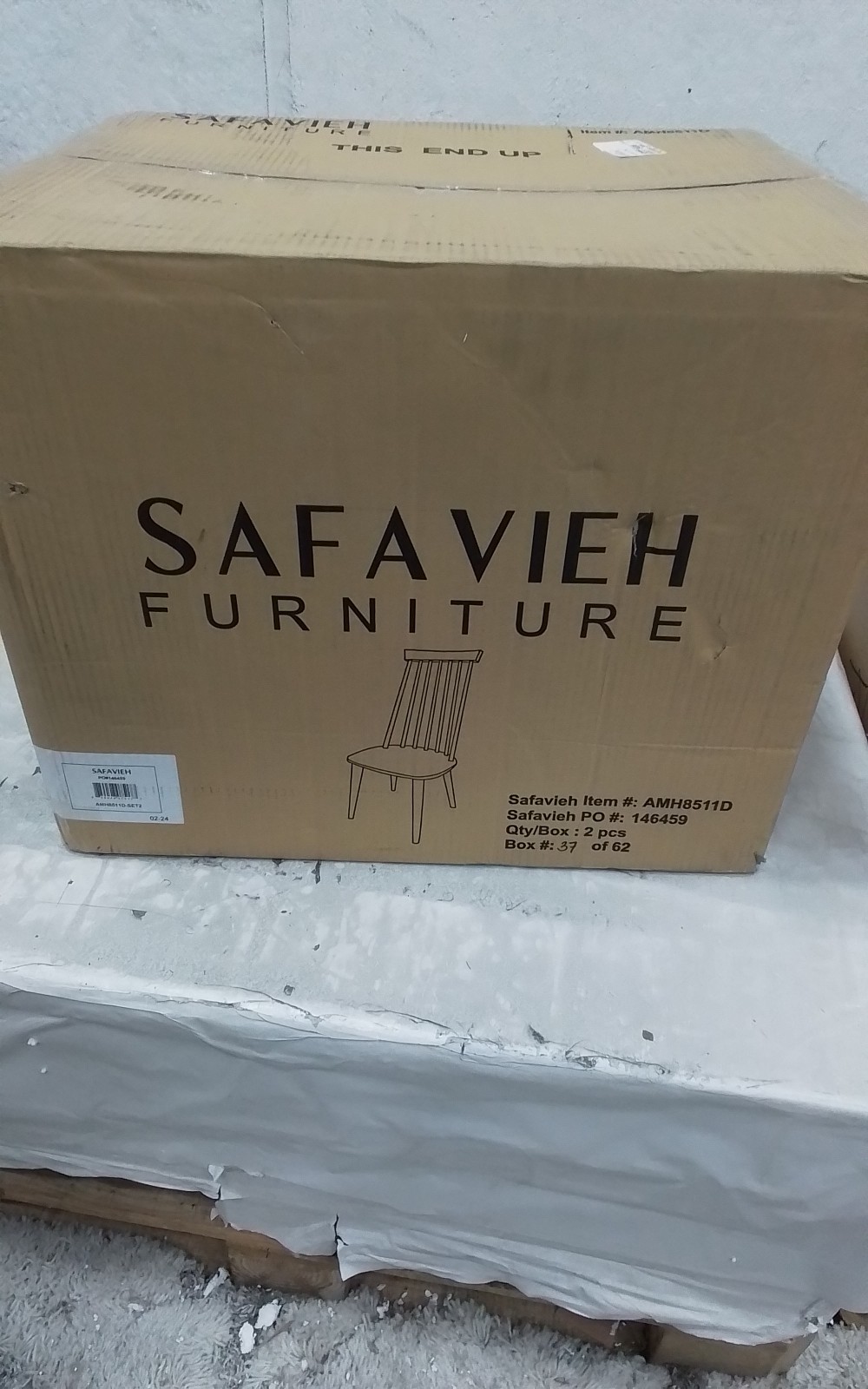 Safavieh BURRIS SIDE CHAIR, Reduced Price 2172762780 AMH8511D
