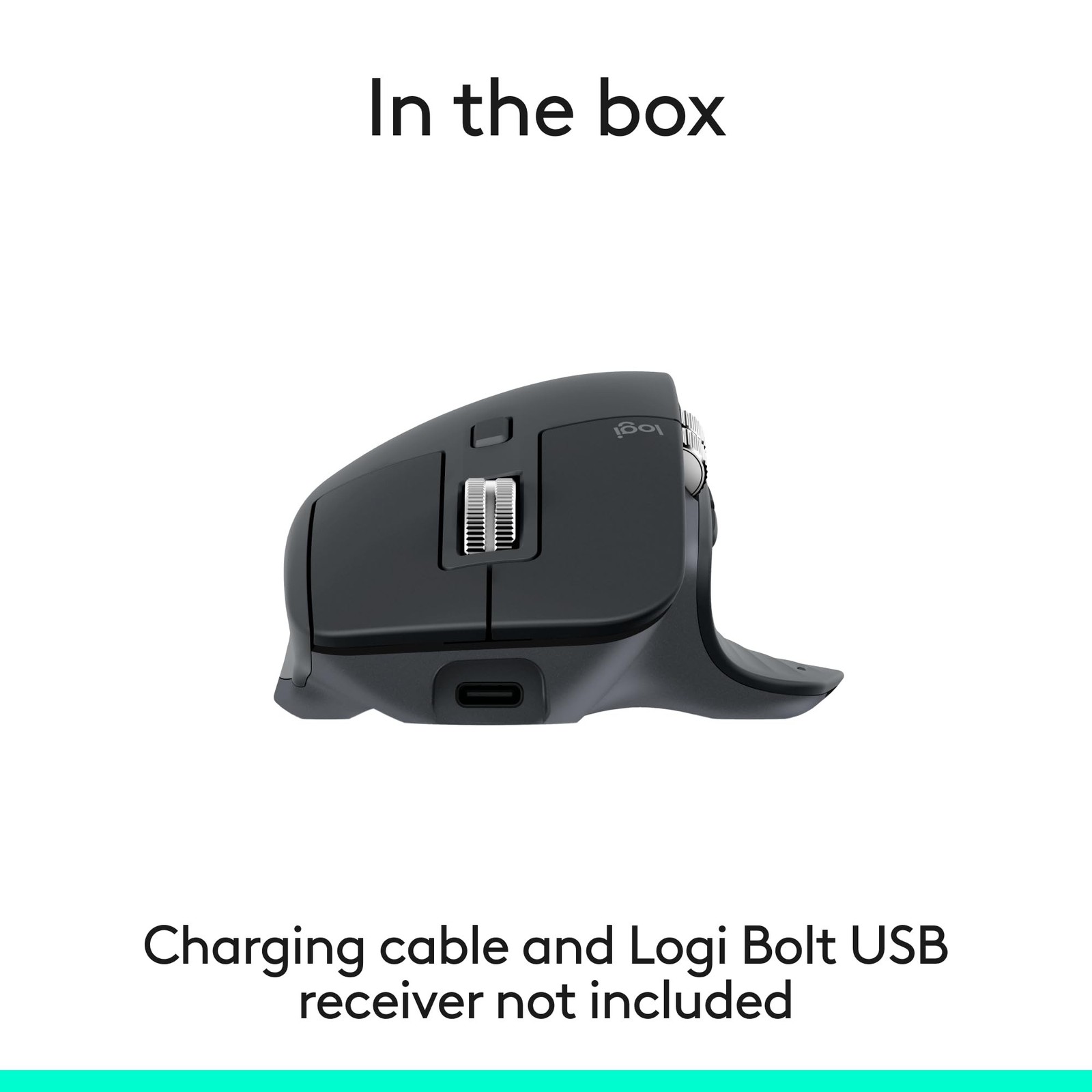 Logitech MX Master 3S Bluetooth Edition Wireless Mouse, No USB Receiver - Ult...