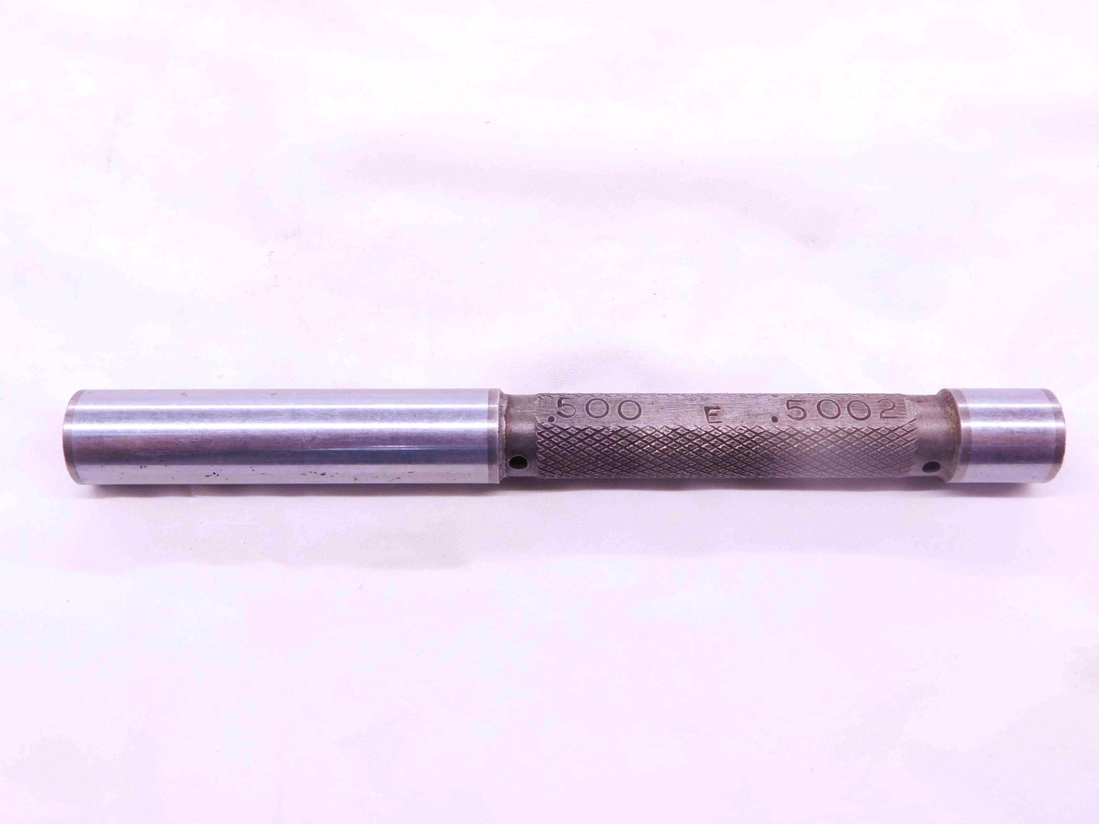 .5000 & .5002 PIN PLUG GAGE GO NO GO ONSIZE 1/2 12.705 mm .500 INSPECTION CHECK