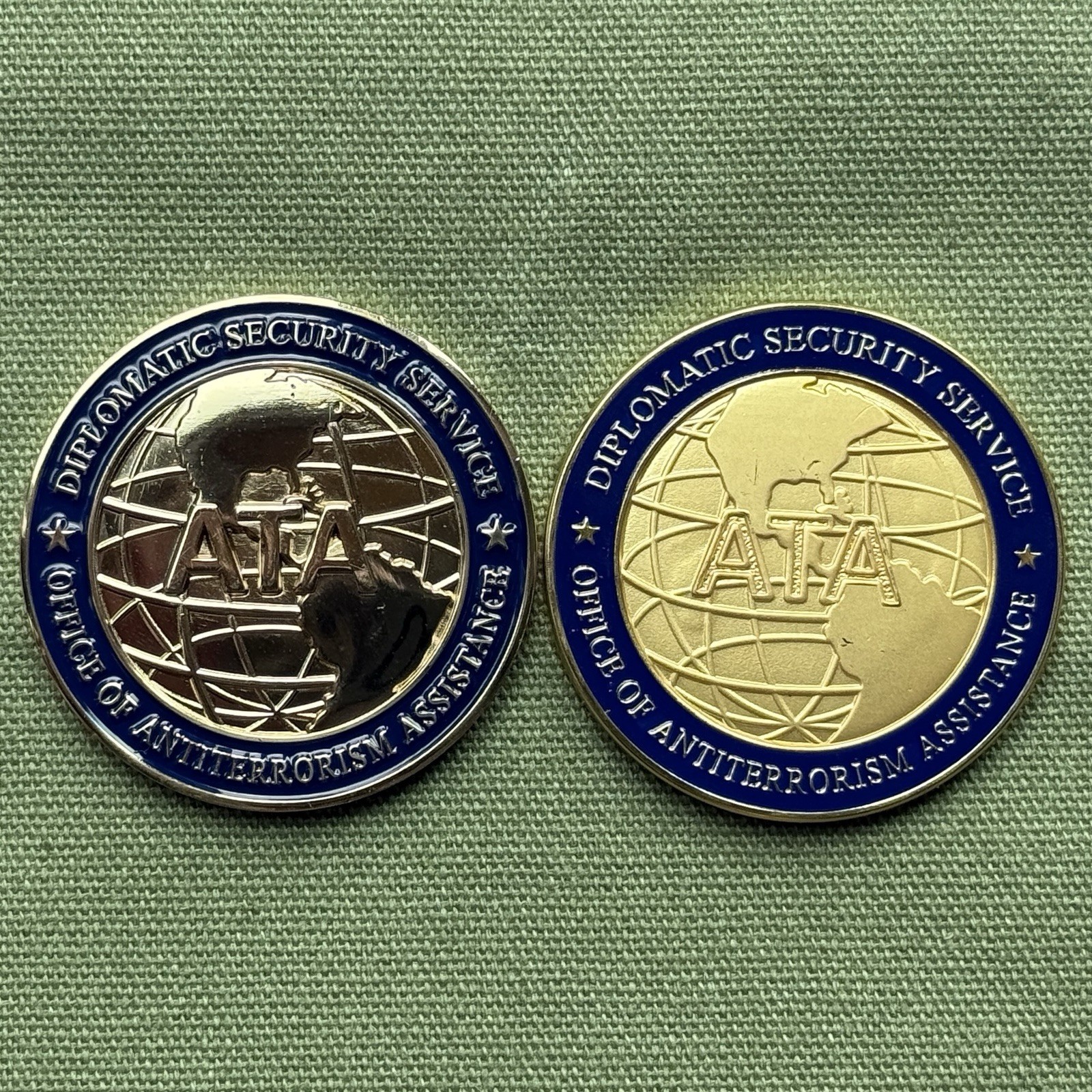 Office of Antiterrorism Assistance (ATA) Challenge Coin