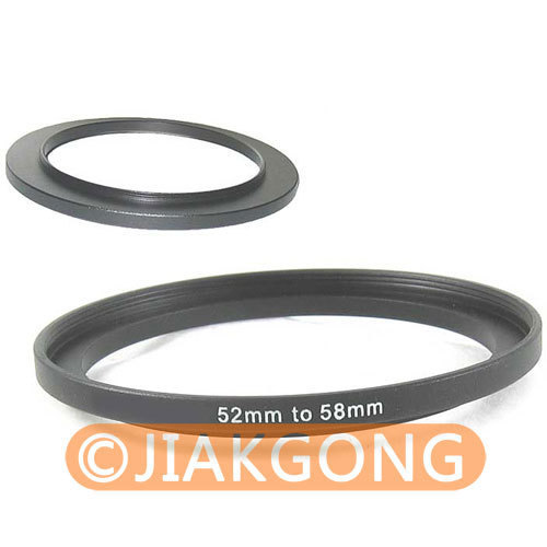 52mm-58mm 52-58 mm 52 to 58 Step Up Filter Ring Adapter