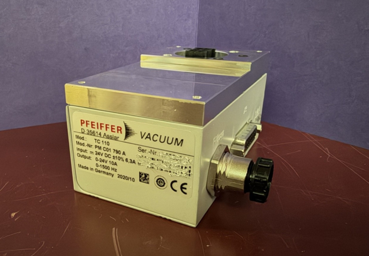 AS IS UNTESTED Pfeiffer TC 110 PM C01 790 A Turbo Pump Controller