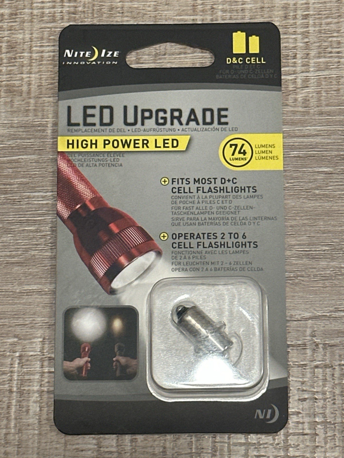 Nite Ize High Power LED Upgrade Fits C + D Cell Flashlights