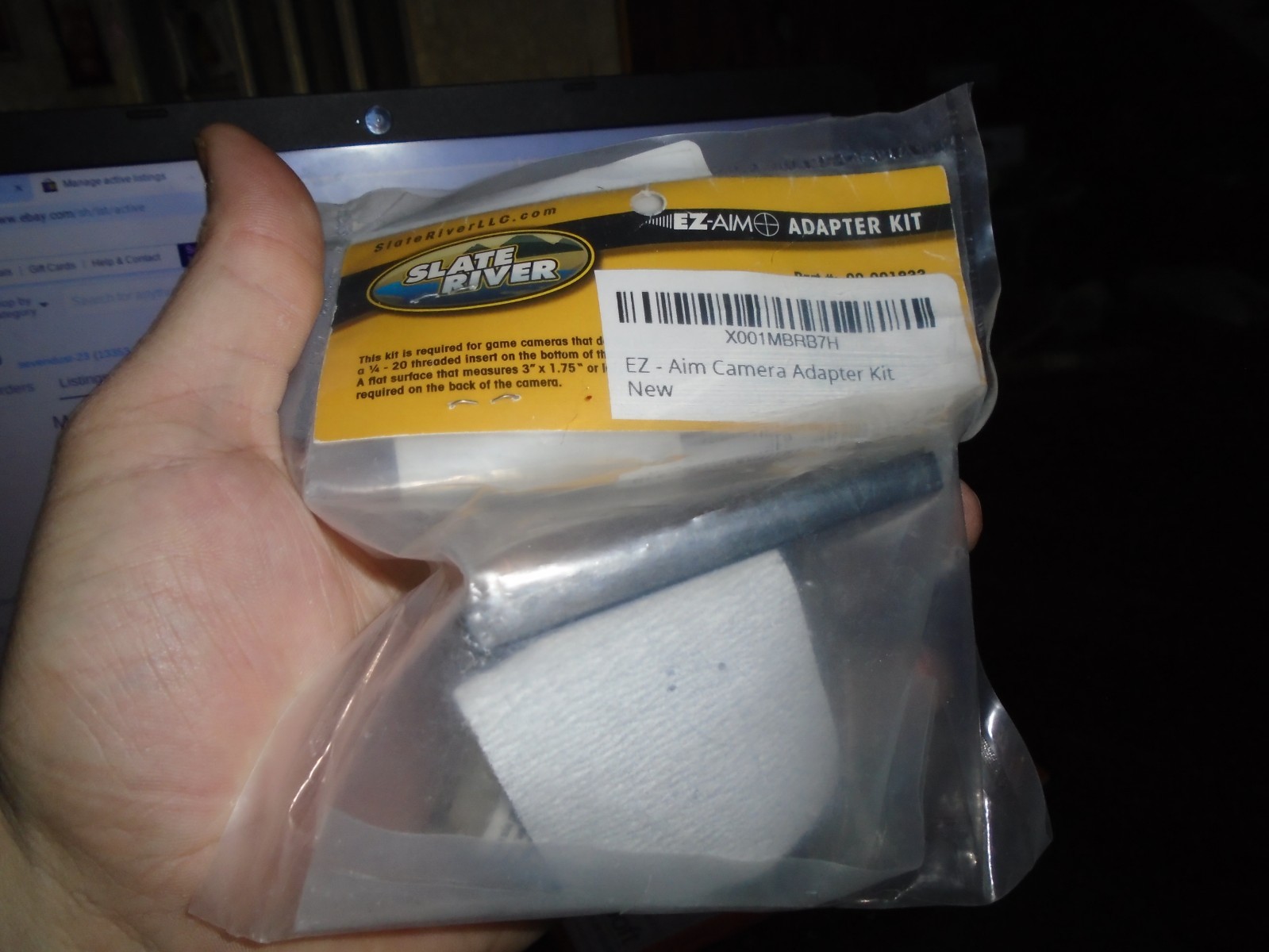 SLATE RIVER EZ AIM ADAPTER KIT FOR YOUR GAME CAMERA - NEW IN PACKAGE