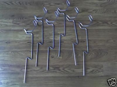 Rod Holders For Bank Fishing Package of 6 Proudly Made In The USA*